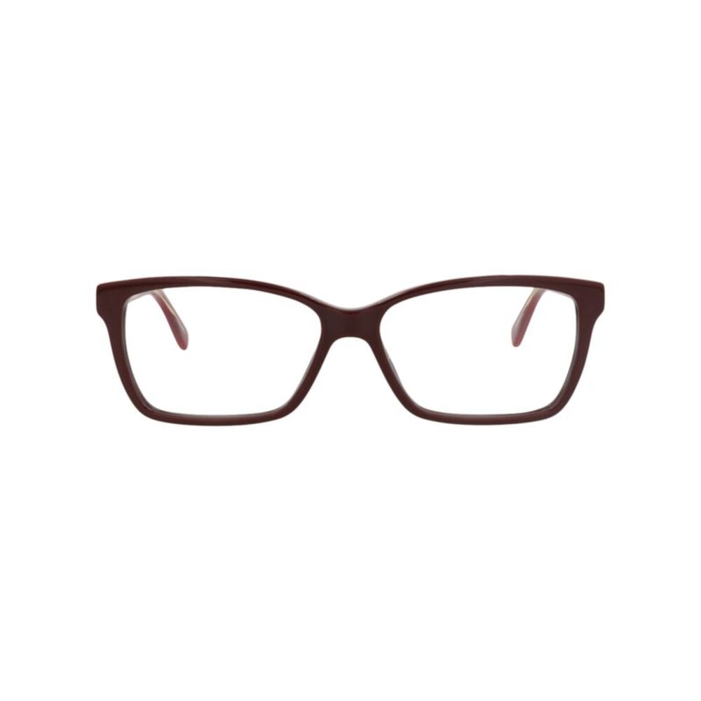 Gucci Square-Frame Acetate Optical Frames Red Womens